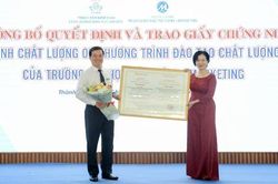 6 chương trình chất lượng cao của Trường ĐH Tài chính - Marketing đạt kiểm định chất lượng