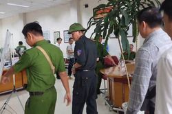 Truy bắt nghi phạm dùng súng tự chế cướp ngân hàng ở TP Mỹ Tho