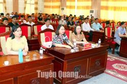 46 sinh viên Đại học Nông lâm Thái Nguyên thực tập tại Na Hang