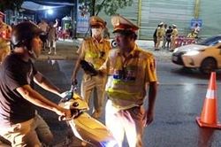 Xử lý 1.140 trường hợp vi phạm nồng độ cồn