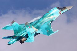 Su-34 Nga dùng bom dẫn đường tấn công sở chỉ huy Ukraine