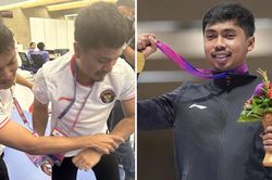 VĐV bắn súng khóc nức nở khi giành cả 2 HCV cho Indonesia tại ASIAD 2023