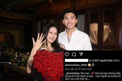 Vợ tương lai Đoàn Văn Hậu nói 1 câu, netizen biết đâu là 'nóc nhà'