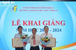 Trường Cao đẳng Việt - Đức tổ chức khai giảng năm học mới 2023 - 2024