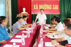 Văn phòng Tỉnh ủy khảo sát, hỗ trợ, giúp đỡ xã Mường Sại