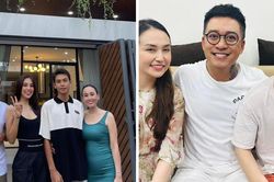 Sao Việt 27/9: Vợ chồng Tuấn Hưng thăm Công Lý, Tiểu Vy mua nhà tặng ba mẹ