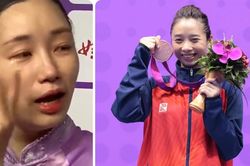 'Thiên thần' Hàn Quốc khóc như mưa vì thua Dương Thúy Vi, hụt huy chương ở ASIAD 2023