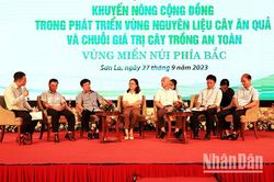 Hội thảo khuyến nông cộng đồng trong phát triển vùng nguyên liệu cây ăn quả