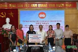 Hội Liên hiệp Phụ nữ Việt Nam tại Đức chia sẻ với các nạn nhân vụ cháy chung cư mini tại Hà Nội