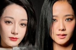 Ảnh không qua chỉnh sửa gây tranh luận giữa Jisoo (BlackPink) và Địch Lệ Nhiệt Ba