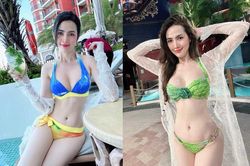 'Bỏng mắt' trước thân hình của Hoa hậu Đại sứ Du lịch Thế giới là người Việt