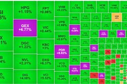 Đảo chiều rực rỡ, VN-Index giành lại gần 16 điểm