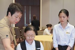 40 lao động nông thôn tham gia lớp bồi dưỡng kỹ năng phục vụ khách du lịch