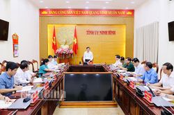 Thường trực Tỉnh ủy giao ban công tác 9 tháng, triển khai nhiệm vụ trọng tâm quý IV
