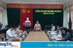 Ban Văn hóa - Xã hội HĐND tỉnh làm việc với Sở GD&ĐT và Trường THPT Chuyên Lê Quý Đôn