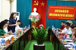 Tháo gỡ khó khăn, đẩy nhanh tiến độ thực hiện