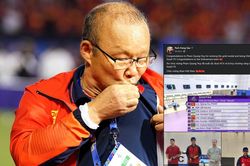 HLV Park Hang Seo chúc mừng chủ nhân HCV ASIAD 2023, cộng đồng mạng vỡ òa nhắc lại kỳ tích của Olympic Việt Nam