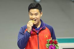Xạ thủ Phạm Quang Huy: Hổ phụ sinh hổ tử, 2 tuổi đã 'tập trung' ở ĐTQG bắn súng
