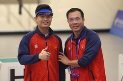 Bắn súng Việt Nam giành Huy chương Vàng tại ASIAD 19
