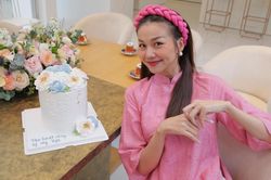 Thanh Hằng khoe visual sang - xịn - mịn, diện áo dài trong ngày 'trọng đại'?