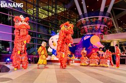 Rộn ràng không khí Trung thu tại Nhà ga Quốc tế Đà Nẵng