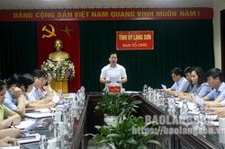 Giao ban công tác tổ chức xây dựng Đảng quý III