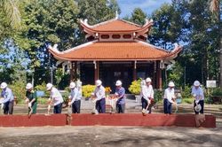 Trùng tu, tôn tạo Khu Di tích cách mạng xã Mỹ Khánh