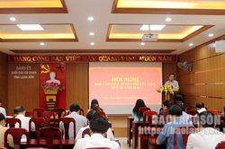Đảng ủy Khối các cơ quan tỉnh tổ chức hội nghị báo cáo viên, tuyên truyền viên quý III/2023