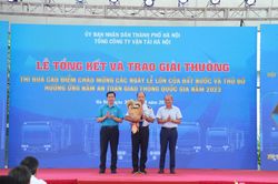 Ngày hội thi 'nhân viên phục vụ giỏi, thân thiện' và 'lái xe giỏi, an toàn' của anh chị em xe buýt