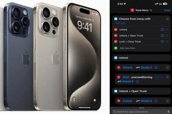 Nút Action Button trên iPhone 15 có thể làm chìa khóa phụ ôtô?