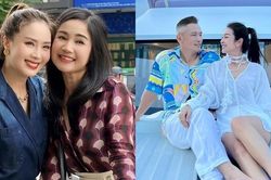 NSND Thu Hà vô tình gặp Hồng Diễm, Jennifer Phạm tình cảm bên chồng