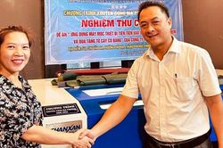 Hỗ trợ ứng dụng máy móc, thiết bị tiên tiến vào sản xuất từ vốn khuyến công