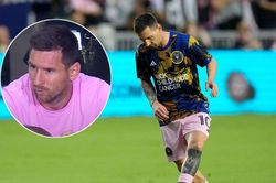 Messi thất thần trên khán đài chứng kiến Inter Miami đá như 'gà mắc tóc'