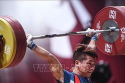 Trịnh Văn Vinh chỉ đứng thứ 6 ở chung kết cử tạ tại ASIAD 2023