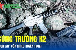 Súng trường K2 - 'Con lai' của nhiều huyền thoại