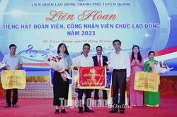 Liên hoan Tiếng hát đoàn viên, CNVCLĐ thành phố Tuyên Quang năm 2023