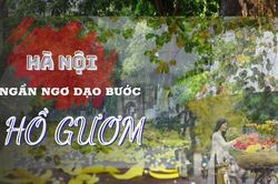 Hà Nội vào Thu - ngẩn ngơ dạo bước hồ Gươm