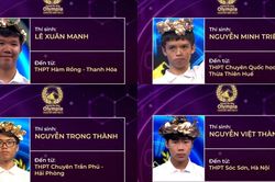 Điểm danh 4 ứng viên sẽ trở thành chủ nhân Vòng nguyệt quế Đường lên đỉnh Olympia năm 2023