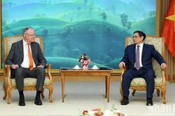Thủ tướng Phạm Minh Chính tiếp Thủ hiến bang Hạ Saxony, Cộng hòa Liên bang Đức