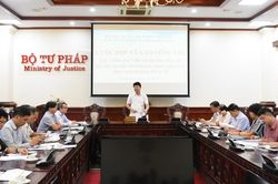 Họp Tổ công tác góp ý dự thảo Báo cáo kết quả rà soát văn bản quy phạm pháp luật