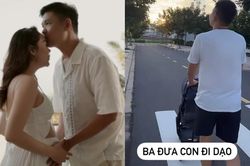 Sướng nhất 'mẹ bỉm' Minh Hằng: Chồng doanh nhân chăm quý tử từ A đến Z!