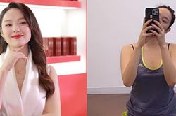 Minh Hằng quyết tâm giảm cân sau 1 tháng sinh con