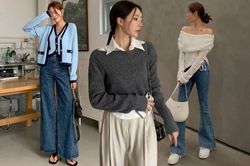 10 set đồ len mỏng đẹp cho mùa lạnh sắp tới