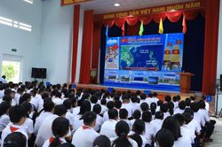 Gần 660 học sinh được giới thiệu về chủ quyền biển, đảo Hoàng Sa, Trường Sa của Việt Nam