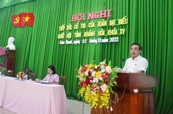 Đại biểu Quốc hội tỉnh Khánh Hòa tiếp xúc cử tri TP. Cam Ranh trước Kỳ họp thứ 6, Quốc hội khóa XV