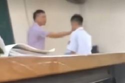 Xôn xao clip thầy giáo xưng 'mày - tao', mắng chửi học sinh trước lớp