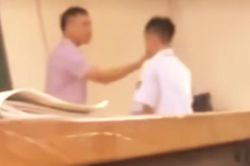 Xuất hiện clip thầy giáo xưng 'mày - tao', xúc phạm học sinh ngay trên bục giảng