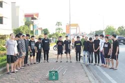 Truy quét hai nhóm thanh niên càn quấy, náo loạn đường phố