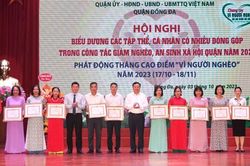 Hà Nội: Quận Đống Đa phát động Tháng cao điểm 'Vì người nghèo'