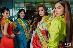 Hoa hậu Lê Hoàng Phương hở bạo 'vẫn thua' mỹ nữ Philippines mặc kín đáo